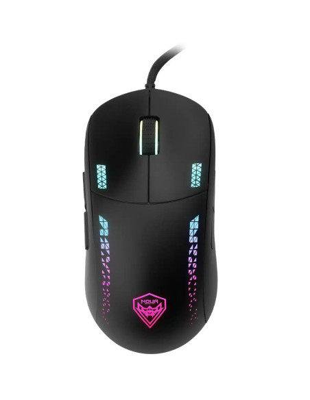 MOUSE USB GAMING LOOP BLACK 9 TASTI 16000DPI RGB PIXART 3335 PR