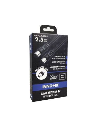 Inno-Hit Cavo Antenna M/F 2.5m Nero