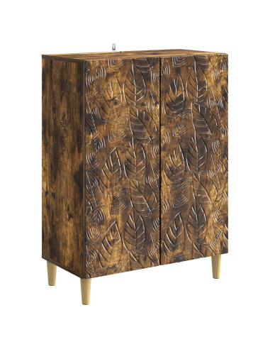 Credenza Rovere Fumo 66 x 34,5 x 90 cm Legno ingegnerizzato