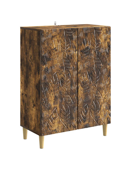 Credenza Rovere Fumo 66 x 34,5 x 90 cm Legno ingegnerizzato