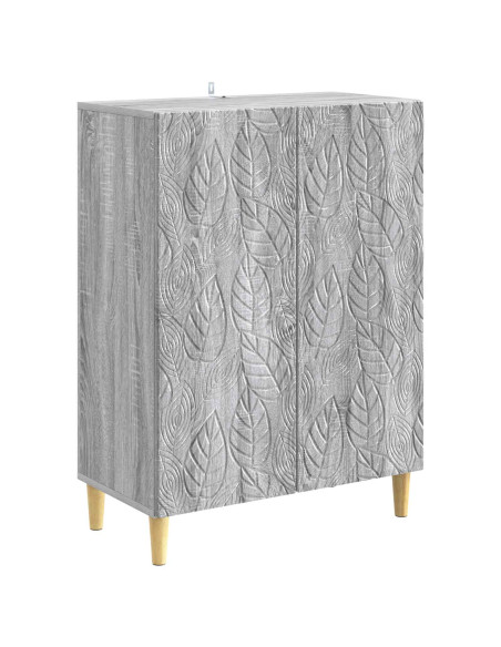 Credenza Sonoma grigio 66 x 34,5 x 90 cm Legno ingegnerizzato