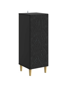 Credenza Nero 33 x 34,5 x 90 cm Legno ingegnerizzato