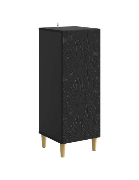Credenza Nero 33 x 34,5 x 90 cm Legno ingegnerizzato
