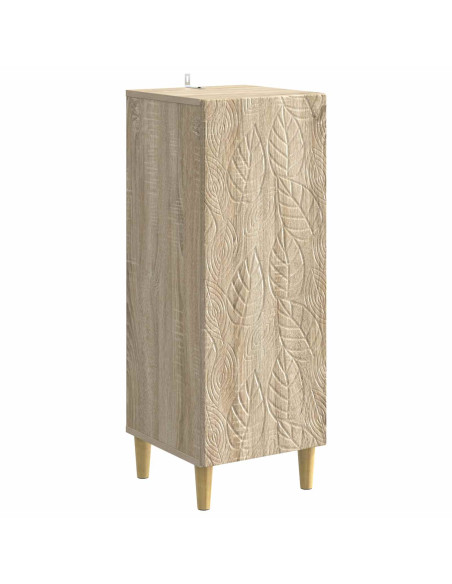 Credenza Rovere Sonoma 33 x 34,5 x 90 cm Legno ingegnerizzato