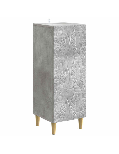 Credenza Grigio Cemento 33 x 34,5 x 90 cm Legno ingegnerizzato