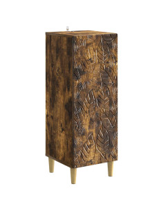 Credenza Rovere Fumo 33 x 34,5 x 90 cm Legno ingegnerizzato