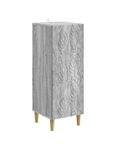 Credenza Sonoma grigio 33 x 34,5 x 90 cm Legno ingegnerizzato