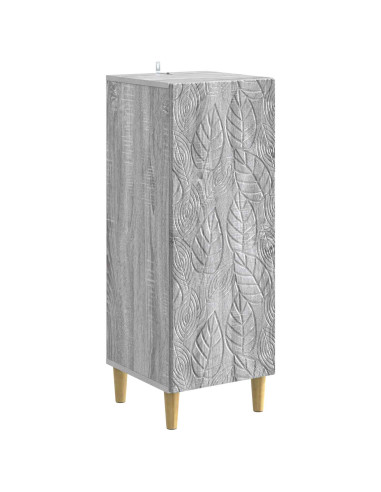 Credenza Sonoma grigio 33 x 34,5 x 90 cm Legno ingegnerizzato