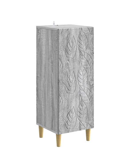 Credenza Sonoma grigio 33 x 34,5 x 90 cm Legno ingegnerizzato