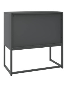 Credenza Antracite 75x35x75 cm in Acciaio 2