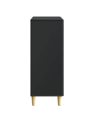 Credenza Nero 66 x 34,5 x 90 cm Legno ingegnerizzato