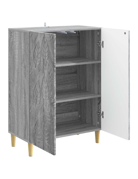 Credenza Sonoma grigio 66 x 34,5 x 90 cm Legno ingegnerizzato