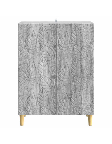 Credenza Sonoma grigio 66 x 34,5 x 90 cm Legno ingegnerizzato