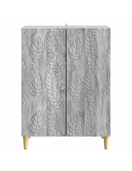 Credenza Sonoma grigio 66 x 34,5 x 90 cm Legno ingegnerizzato