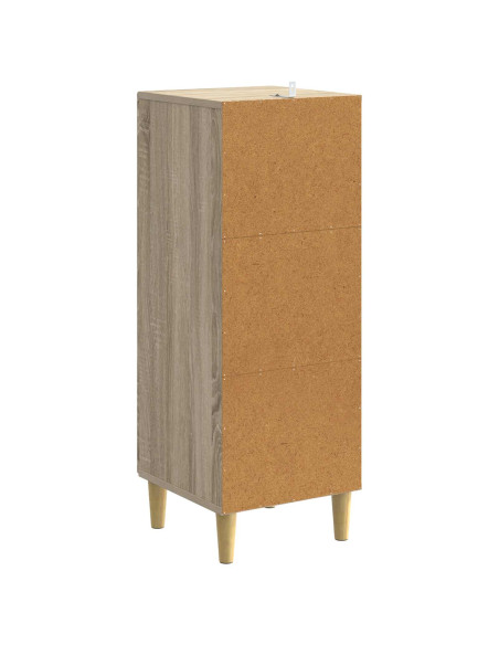 Credenza Rovere Sonoma 33 x 34,5 x 90 cm Legno ingegnerizzato