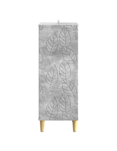 Credenza Grigio Cemento 33 x 34,5 x 90 cm Legno ingegnerizzato