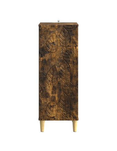 Credenza Rovere Fumo 33 x 34,5 x 90 cm Legno ingegnerizzato