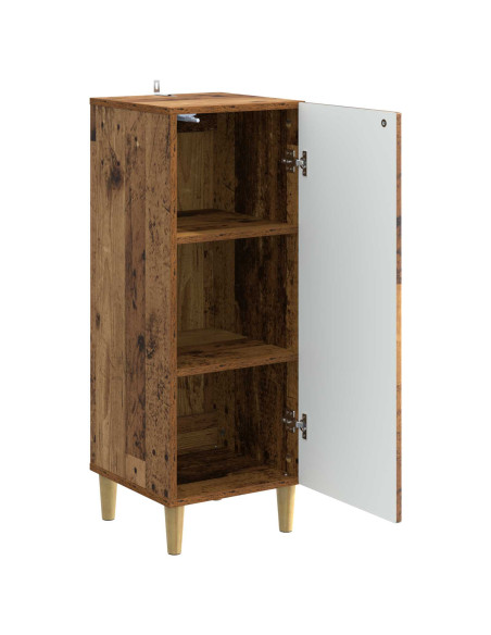 Credenza Legno antico 33 x 34,5 x 90 cm Legno ingegnerizzato