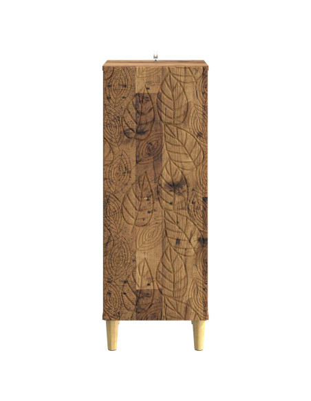Credenza Legno antico 33 x 34,5 x 90 cm Legno ingegnerizzato