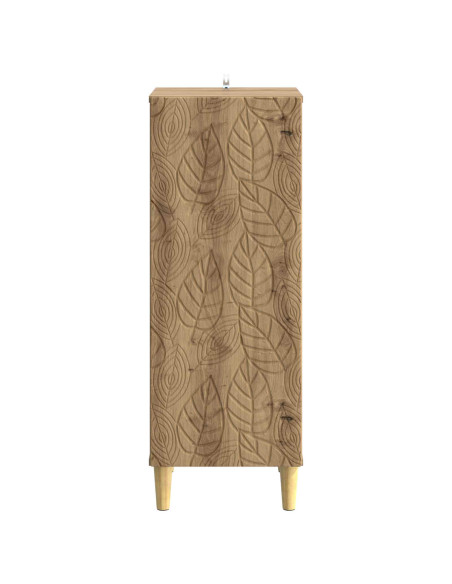Credenza Rovere Artigianale 33 x 34,5 x 90 cm