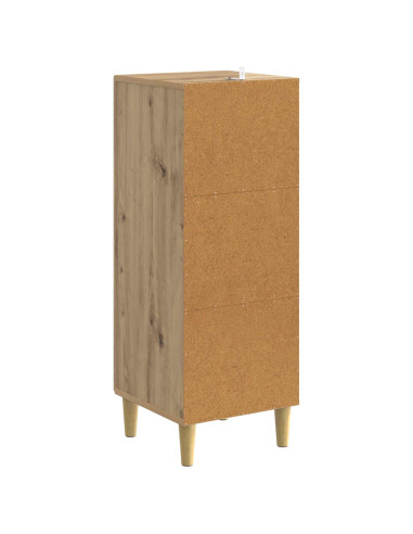 Credenza Rovere Artigianale 33 x 34,5 x 90 cm