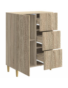 Credenza Rovere Sonoma 66 x 34,5 x 90 cm Legno ingegnerizzato 2