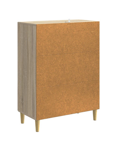 Credenza Rovere Sonoma 66 x 34,5 x 90 cm Legno ingegnerizzato