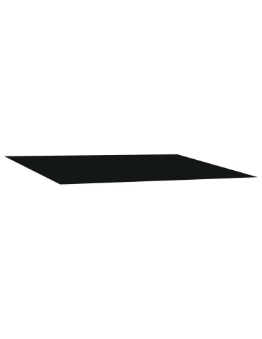 Telo di ricambio per tenda da sole Nero 300 x 250 cm Poliestere