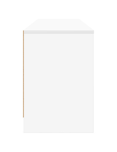 Armadietto per letto 2 pcs Bianco 66 x 33 x 48 cm