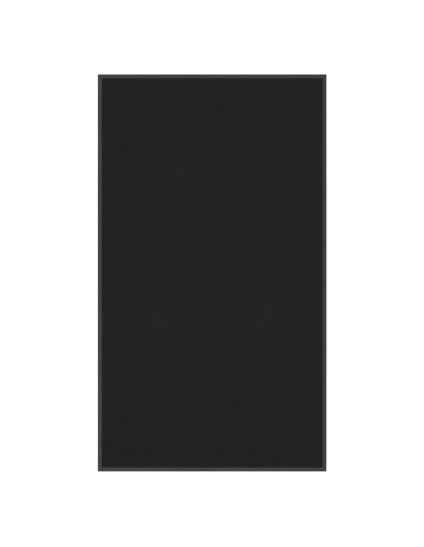 Zerbino Nero 115x200 cm