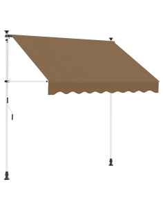 Tenda retrattile manuale Beige 100 cm