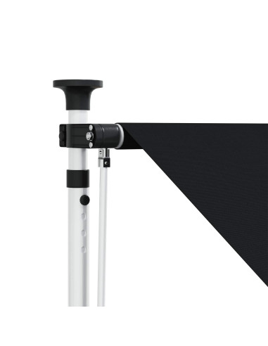 Tenda retrattile manuale Nero 300 cm