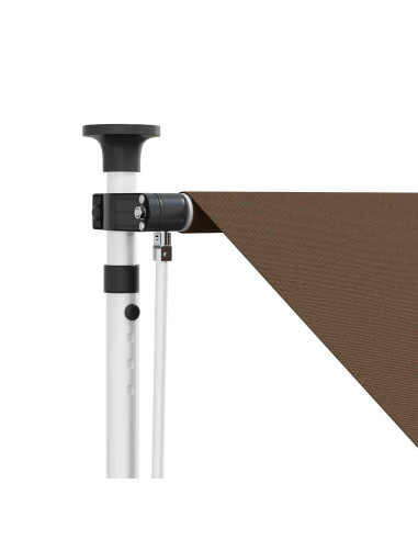 Tenda retrattile manuale Tortora 100 cm