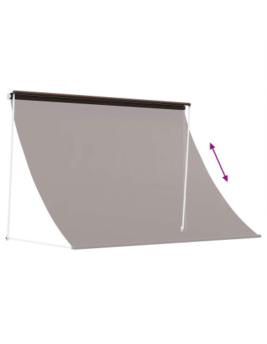 Tenda da Sole Marrone 150 x 150 cm