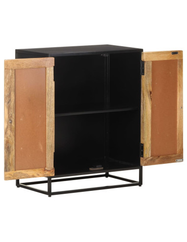 Credenza 60x35x75 cm in Legno Massello di Mango