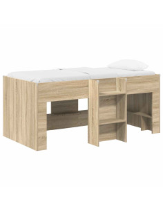 Letto Alto per Bambini 2 pcs Sonoma 163 x 101,1 x 68,5 cm
