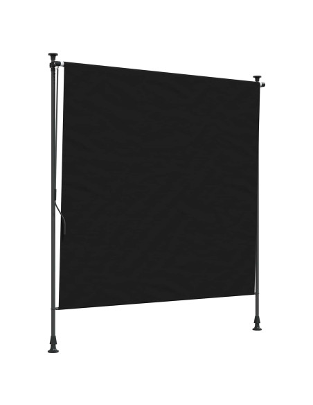 Tenda a Rullo Esterna Nero 120 x 270 cm