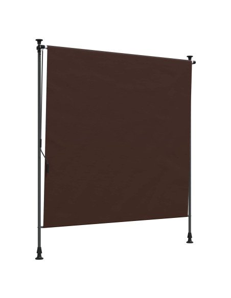 Tenda a Rullo Esterna Marrone 120 x 270 cm