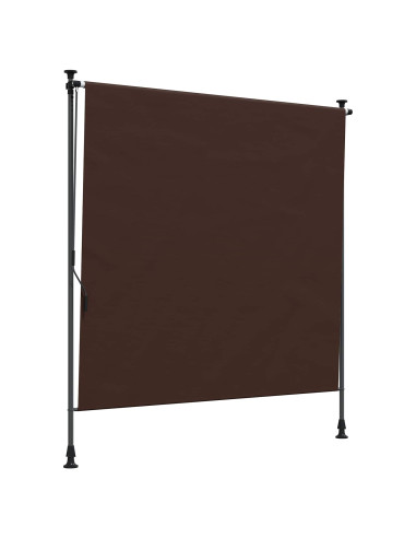 Tenda a Rullo Esterna Marrone 200 x 270 cm
