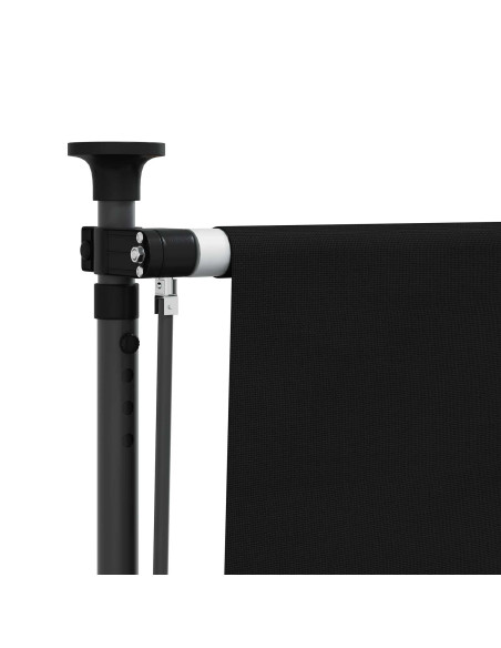 Tenda a Rullo Esterna Nero 100 x 270 cm