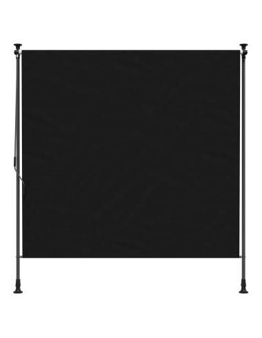 Tenda a Rullo Esterna Nero 120 x 270 cm