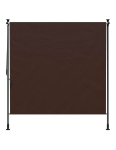 Tenda a Rullo Esterna Marrone 120 x 270 cm 2