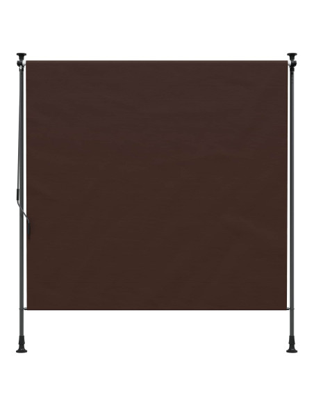 Tenda a Rullo Esterna Marrone 150 x 270 cm