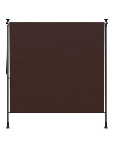 Tenda a Rullo Esterna Marrone 200 x 270 cm