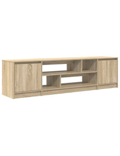 Mobile Porta TV Rovere Sonoma 188,5x41x50 cm in Truciolato 2