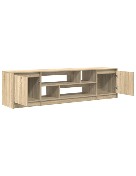 Mobile Porta TV Rovere Sonoma 188,5x41x50 cm in Truciolato