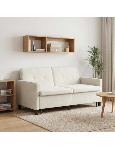Divano letto Crema Tessuto