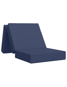Divano Letto Pieghevole 75 x 63 x 45 cm Blu