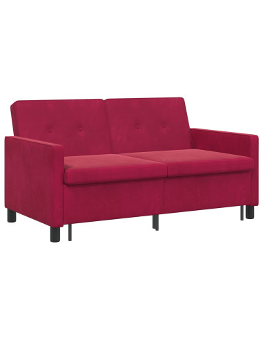 Divano letto Rosso Vino Tessuto