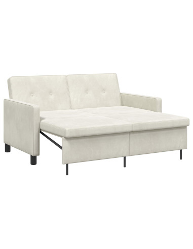 Divano letto Crema Tessuto